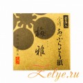 Салфетки матирующие Золотой лист UmeMasashi